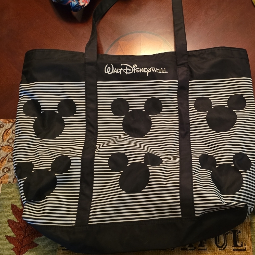 Disney Black and White Mickey Mouse Tote